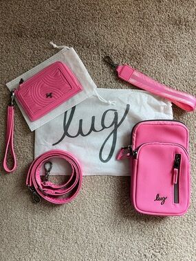 Lug Pitter patter and twirl NWOT pink tourmaline vl Matt luxe